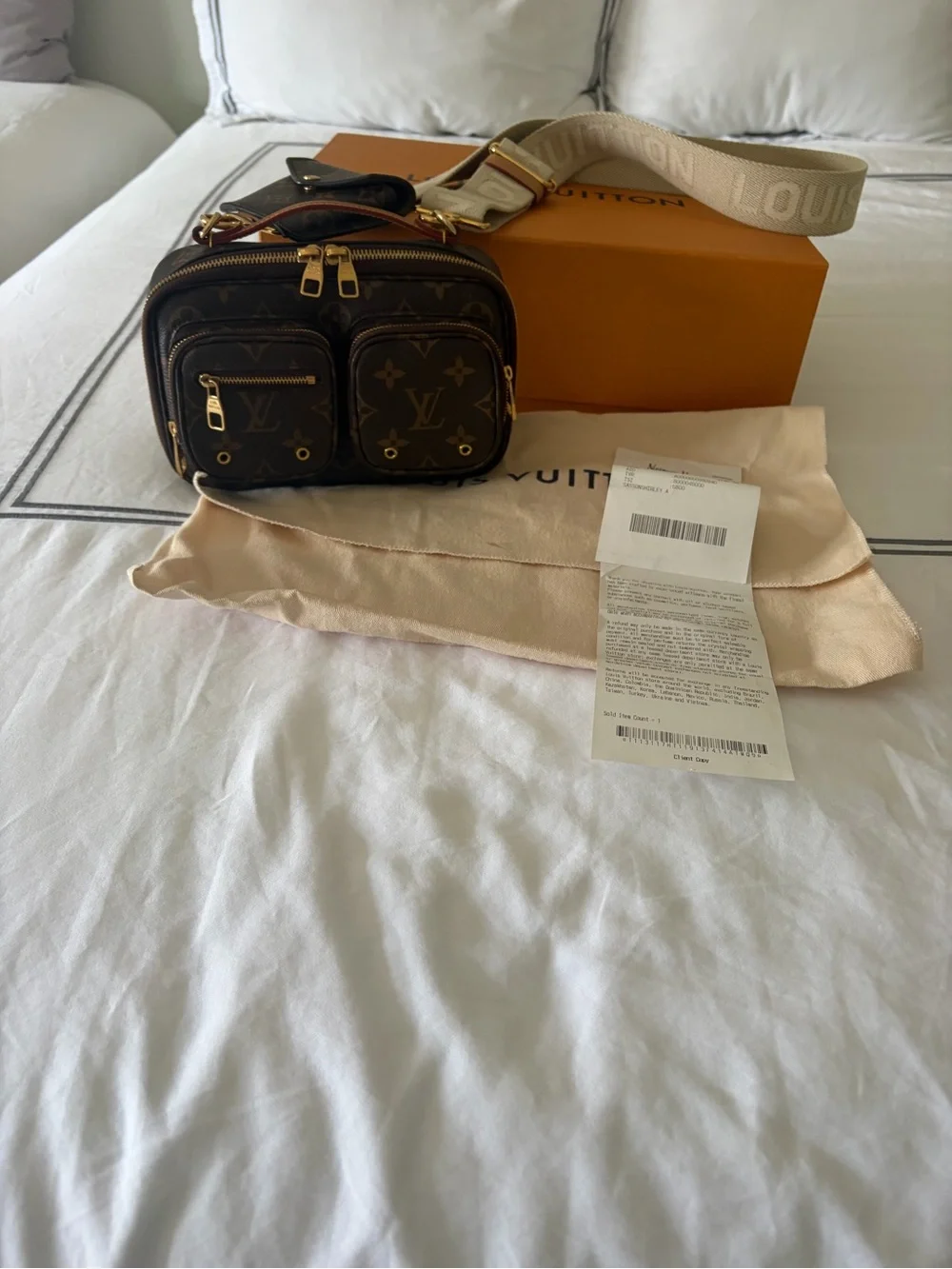 Louis Vuitton Monogram utility bag
